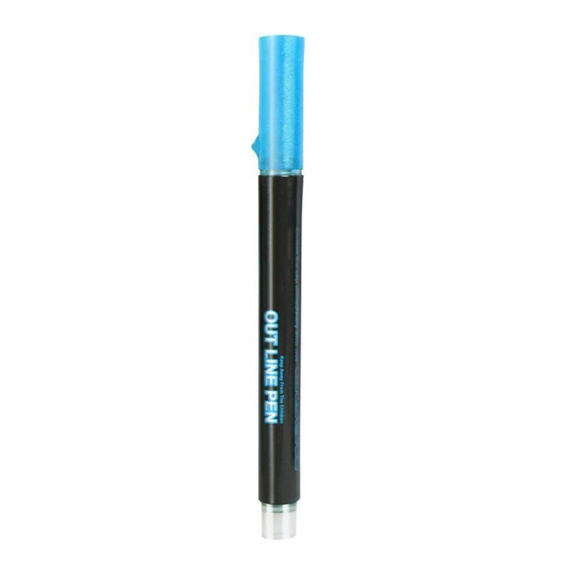 Rotuladores metalizados de doble línea para niños y adultos, 1/8/12 bolígrafos con pintura brillante, para dibujo de arte, firma, diario para colorear: 1pcs random color
