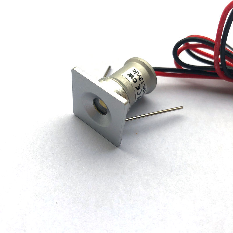 9 Uds 1W cuadrado IP65 Mini LED Downlight jardín exterior baño pasillo techo bombilla de luz focalizada iluminación para sauna CE