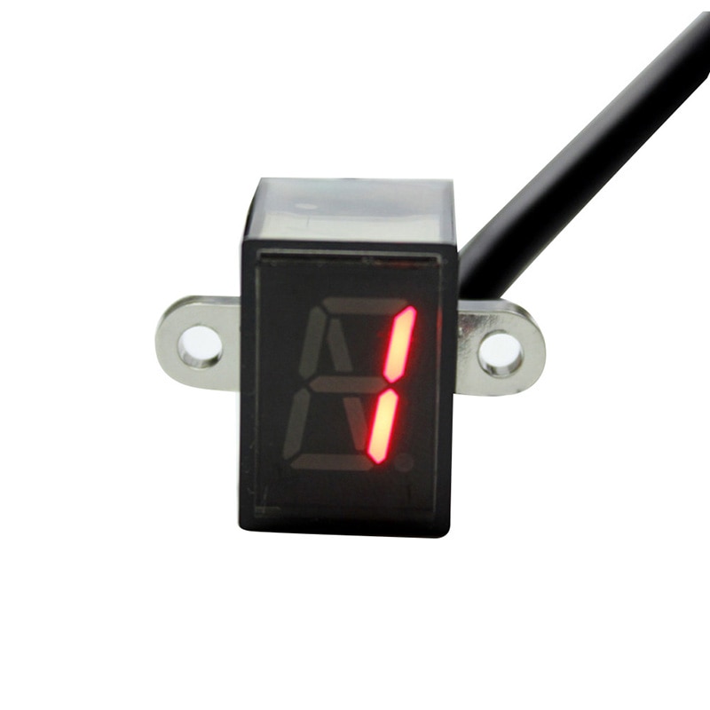 Useful Motorcycle Digital Display LED Motorcycle Off-road Moto Light Neutral Gear Indicator Display 6 Speed