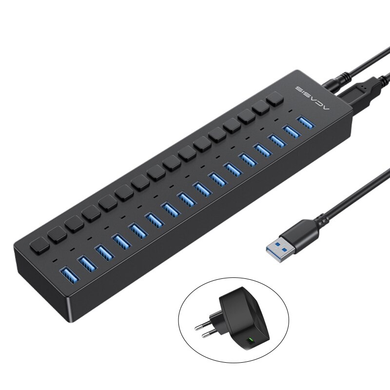 2022 All-in-one Computer Extension HUB USB3.0 Ports with Independent Power Switch: European regulations