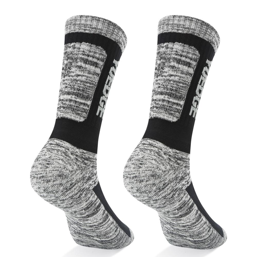 YUEDGE-Calcetines para hombre de algodón grueso, 5 pares, para exterior, invierno, cálido, transpirable, escalada, senderismo, deporte de ciclismo