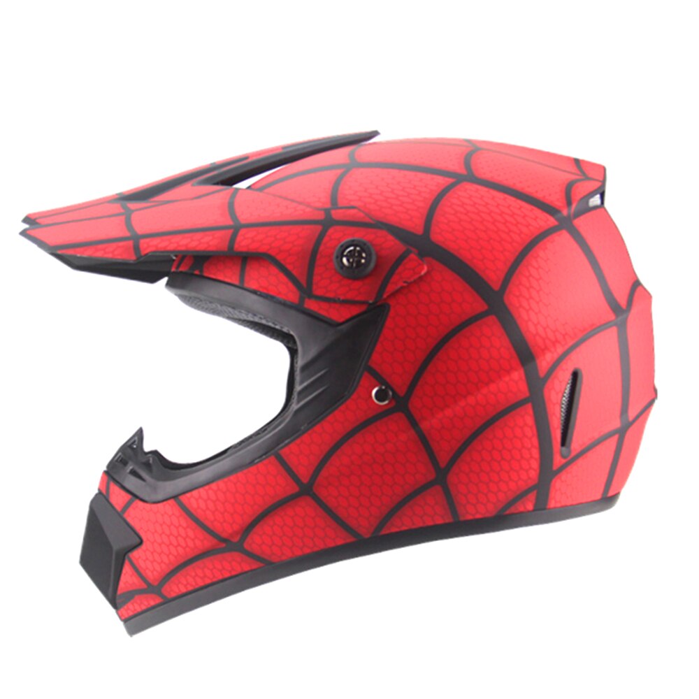 Motocross Atv Dirt Bike Helm Shark Mond Helm Motorbike Racing Helmen Cqr Downhill Mtb Casco Capacetes Helmen: mate red spider / S