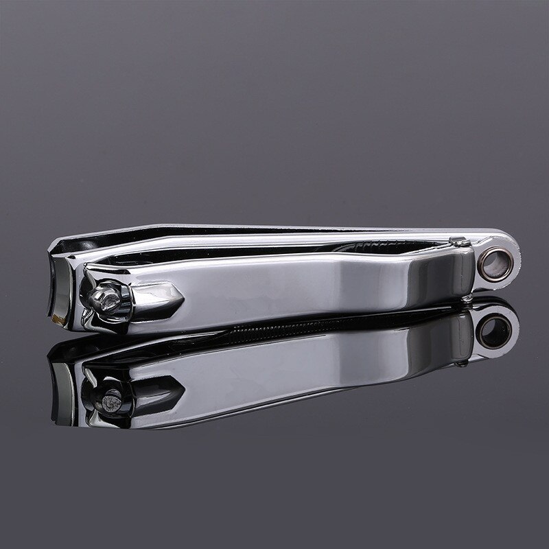 Carbon Rvs Nail Clipper Cutter Trimmer Professionele Manicure Pedicure Hand Teen Nagelknipper 4 Size