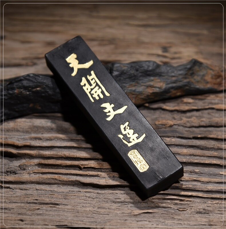 Chinese Hui Ink Stick Traditional Painting Ink Block Pure Pine Soot Calligraphy Writing Utensils Grinding Solid Inker 30g 120g