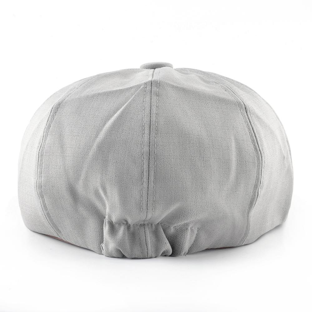 Gorra de newsboy para hombre y mujer, gorro plano de estilo vintage, gatsby, octogonal, color negro, para otoño