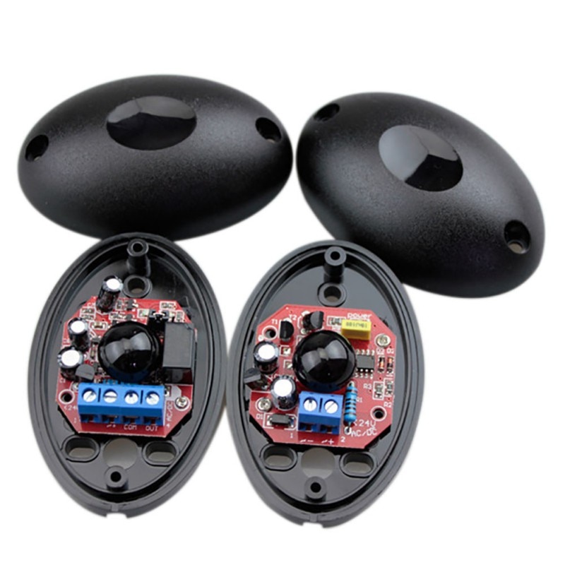 Infrared Beam Detector Single Beam Alarm Photoelectric Infrared Detector Home Safety System Door Out Door Motion Detector Alarm