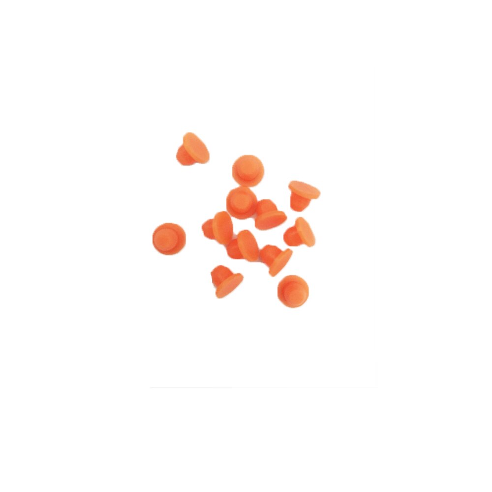 Up 500 Pcs Orange Rubber Plug Voor Inkt Cartridge/Ciss Accessoires En Onderdelen