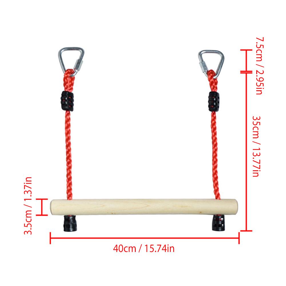 Children Obstacles Ring Monkey Pole Set Outdoor Physical Training Combination Playground Equipment Portable Slackline Bar Kit