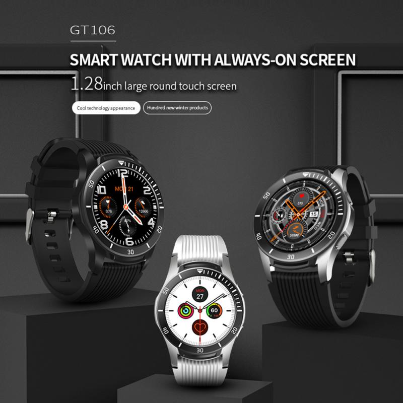 Centechia Smartwatch - 1.28" Touchscreen - Heart Rate & SpO2 Monitor - 4G GPS - Android/iOS Compatible