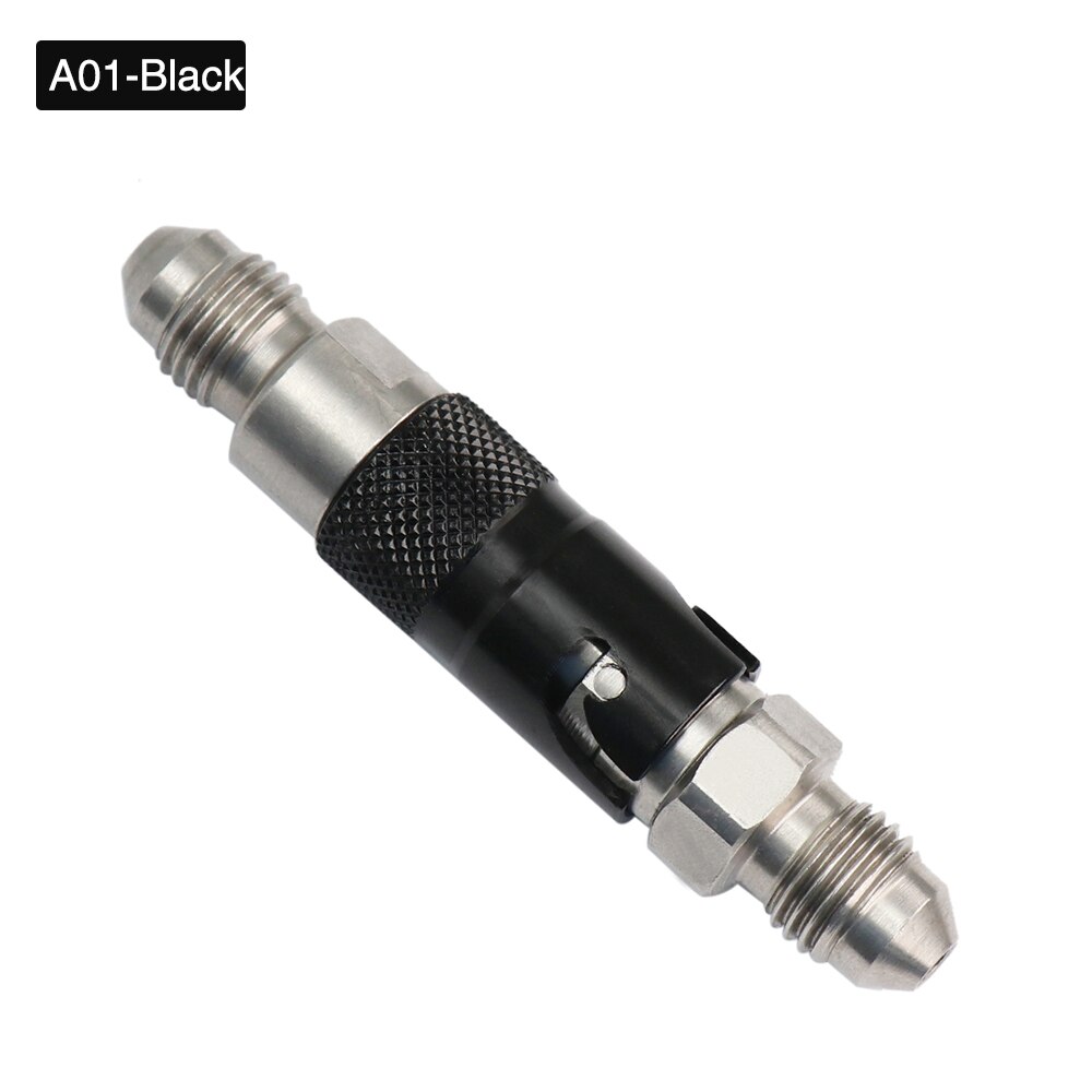 Alocnstar Aluminum AN-3 AN3 Straight Bend Brake Line Fluid Quick Release Connect Fitting Adapter Kit For Kawasaki Ninja DUCATI: A01