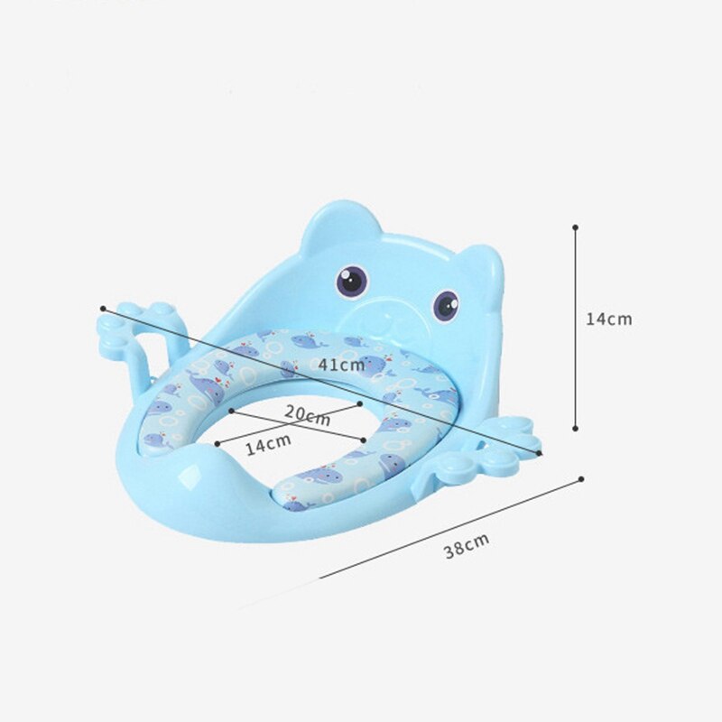 Draagbare babypot reistoilet zachte mat babytoilet kindertrainingspotje babystoel toiletbril pot