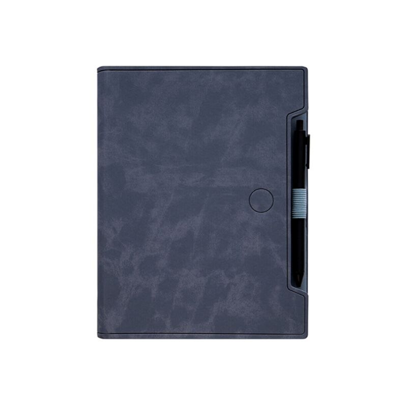 Hiram Leder A5 Notebook Cover - Multifunktionale Schutzhülle Mit Stiftfach