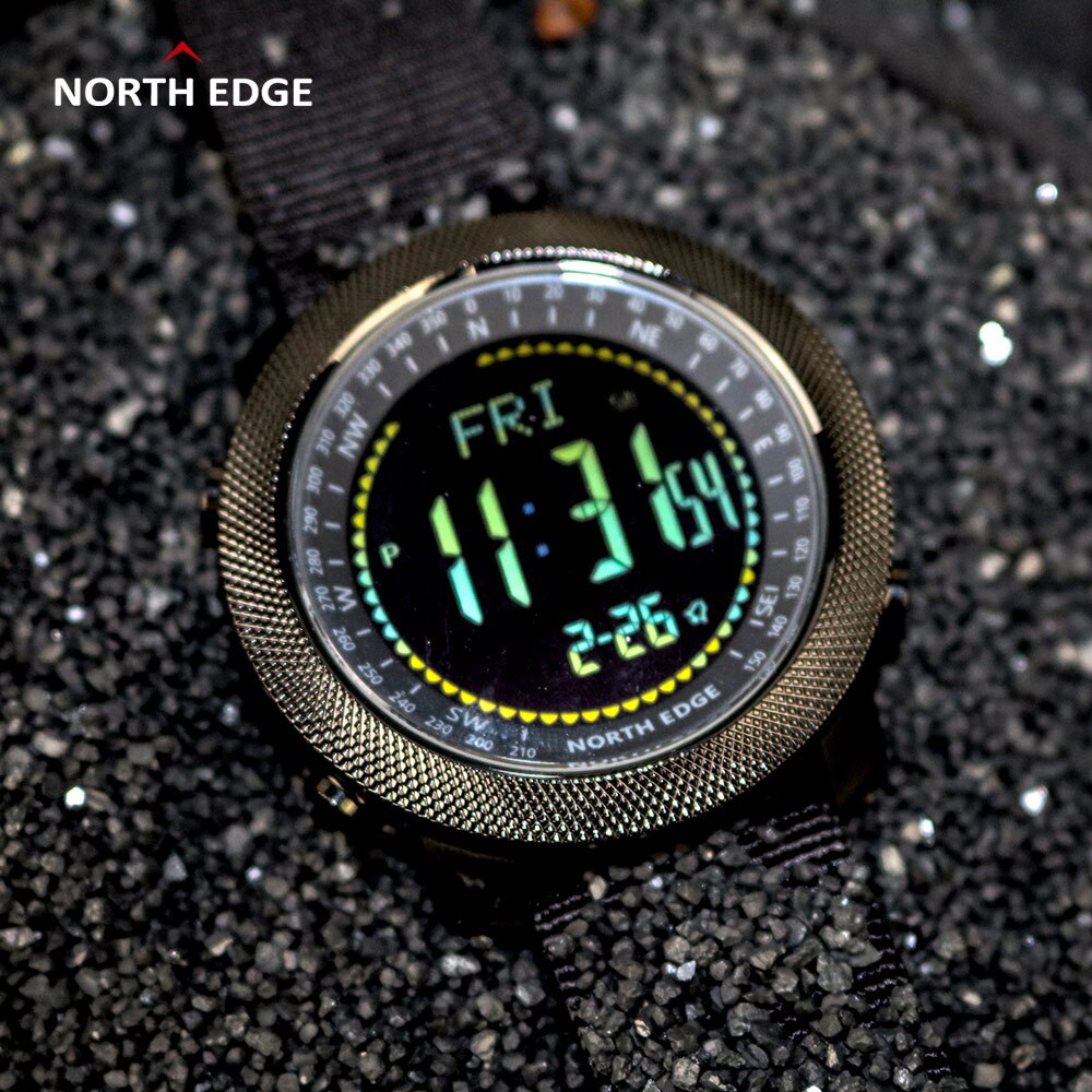 Norden Rand Apache Clever Uhr männer Sport smartwatch für lauf Klettern Schwimmen Kompass Höhenmesser Barometer Wasserdicht 50m