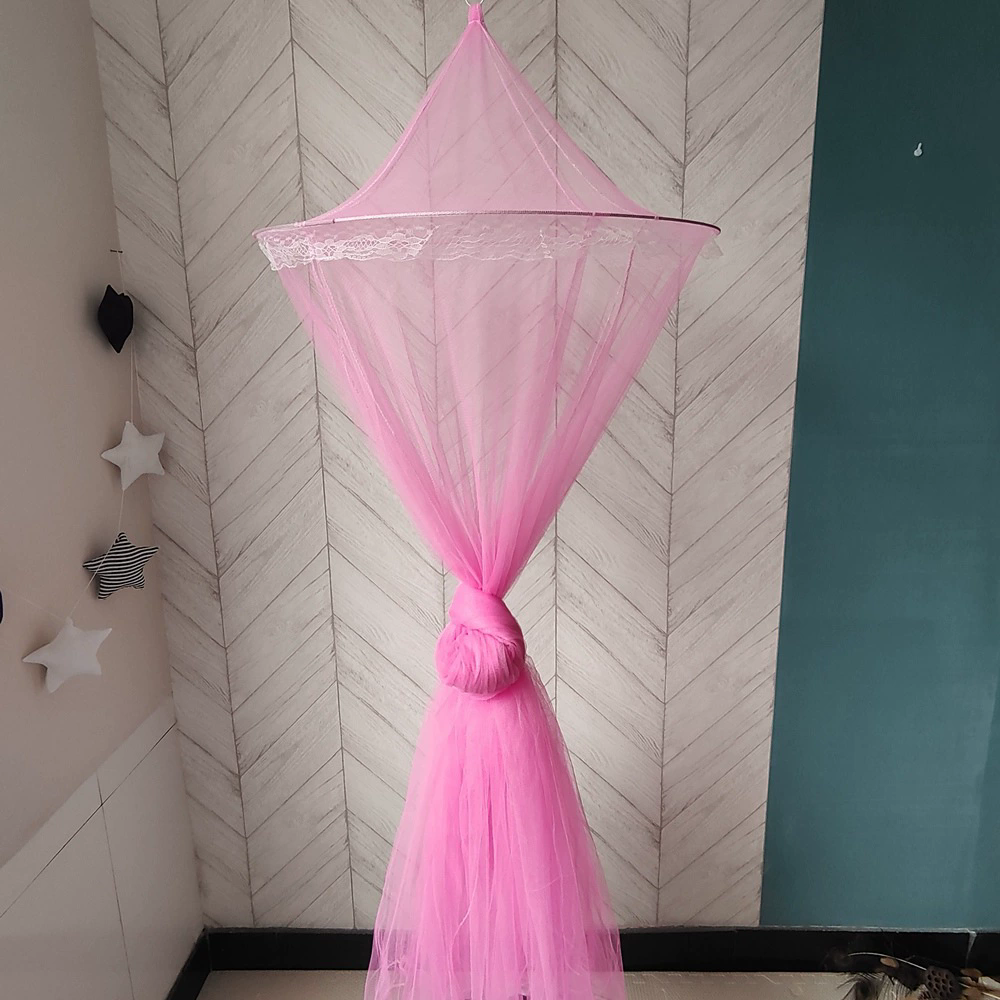 Princess Mosquito Net Canopy Encryption Dome Fly Insect Mesh Repellent Protection Single Entry Bed Decoration Home Supplies: green