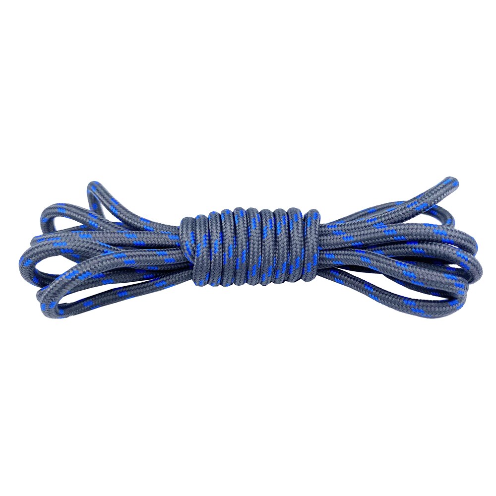 Outdoor Klassieke Sterke Schoenveter Wandelschoenen Schoenveter Ronde Schoenveter Sport Schoen Schoenveter Unisex Wandelen Schoenveter: Dark gray Blue