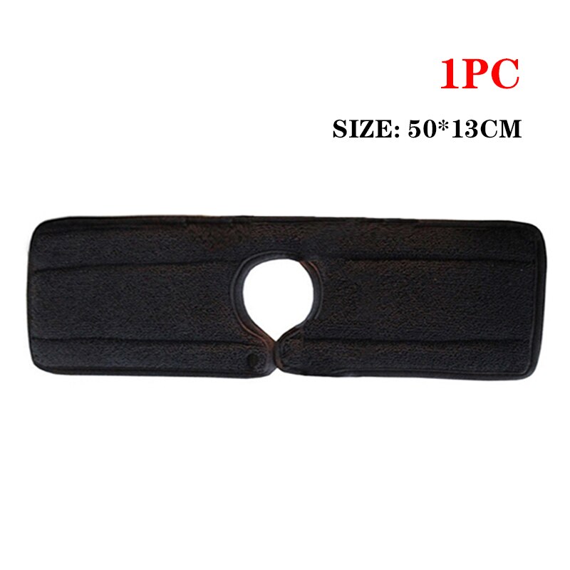 Kitchen Faucet Absorbent Mat With Buttons Sink Splash Guard Microfiber Drying Pad Countertop Protector for Kitchen Bathroom: 1pc black 03
