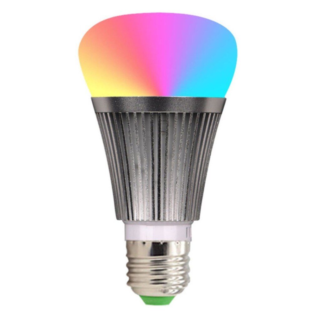 Smart Wifi Lampen APP Afstandsbediening Dimmer 7 w Led Lamp Kleur Veranderende E27 RGB Lampen Werkt Met Alexa voor Android iOS