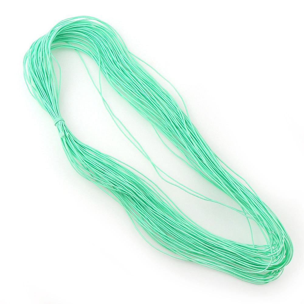 Corde élastique pour noyau élastique | 20 m/ensemble de 14 couleurs, 0.8mm ligne caoutchouc élastique, cordon de perles en Nylon, bracelet à bricoler, collier bijoux couture, accessoires de couture: DK1277-7