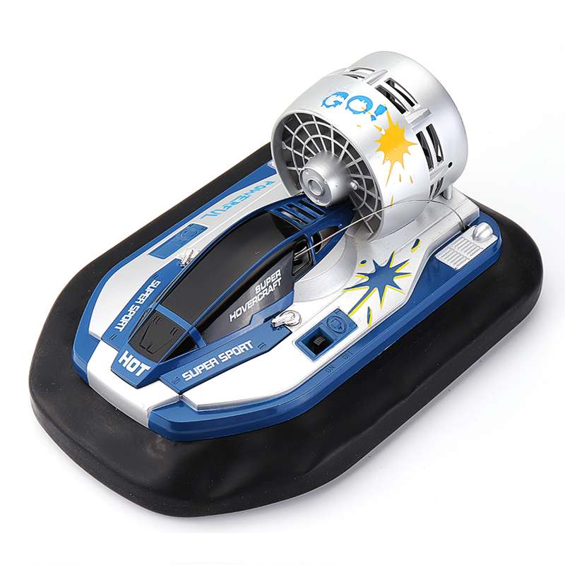 HHY7805296 Radio Control Mini 7 KM/H 40HZ cepillo Motor RC Hovercraft RC barco vehículos modelos para niños juguetes