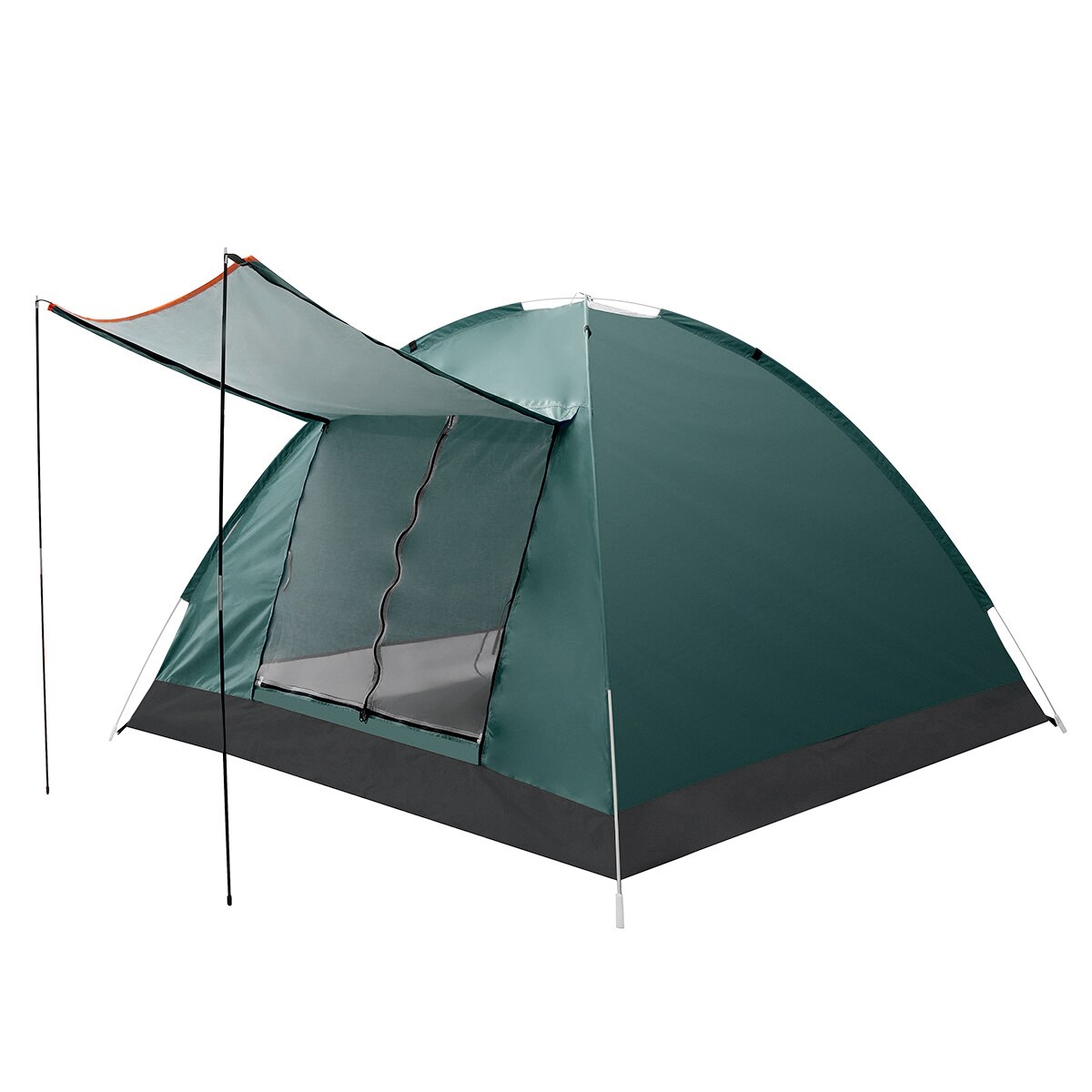 4 Person Fishing Picnic Beach Tent Foldable Travel Camping Tent UV Protection Beach Tent Summer Beach Tent: 4 Person Green