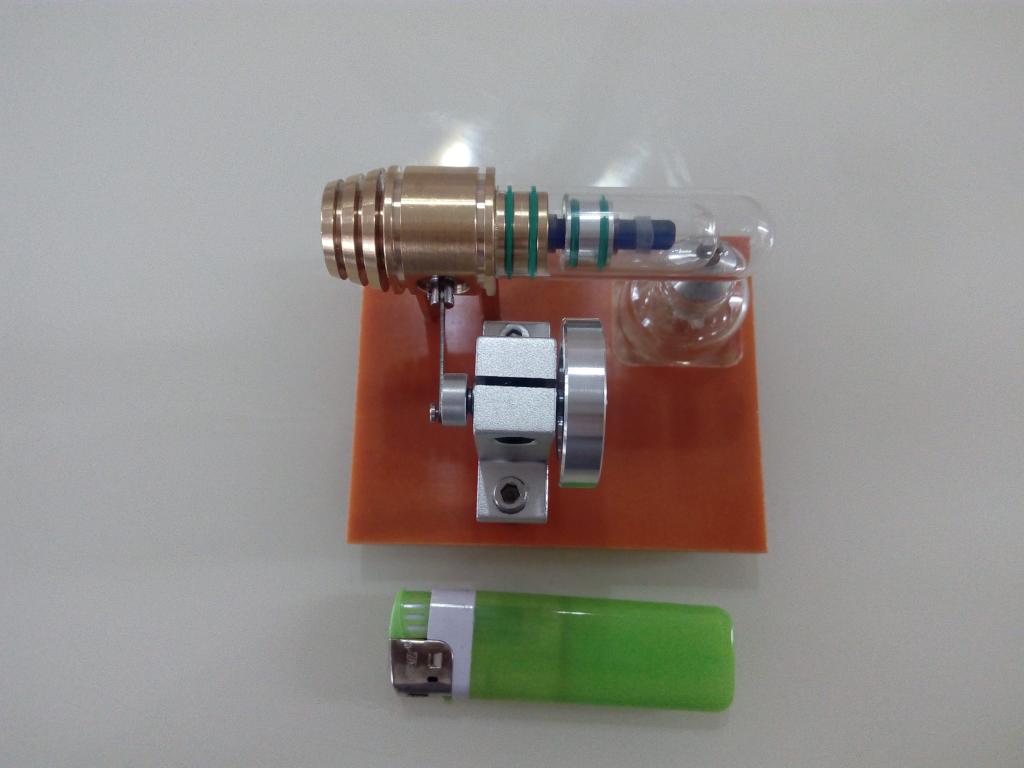 Miniatuur Gratis Zuigermotor Model