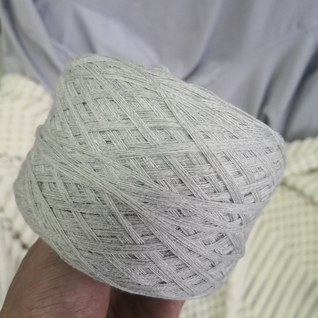 Knitting Cotton Yarn Thread Non Bleached Raw Coton Cords Baby ClothES Cochet DIY Scarf Sweater 500grams/Ball: GRAY