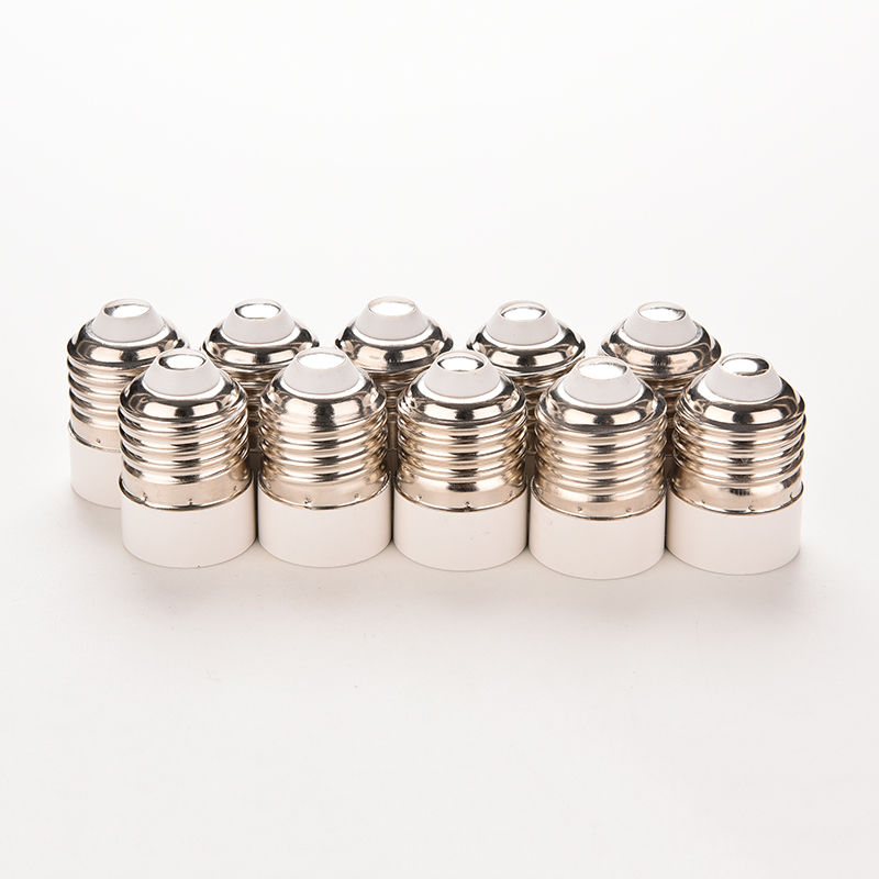 5Pcs Light Bulb Base Type Adapter Fireproof Material E27 To E14 Lamp Holder Converter Socket Conversion