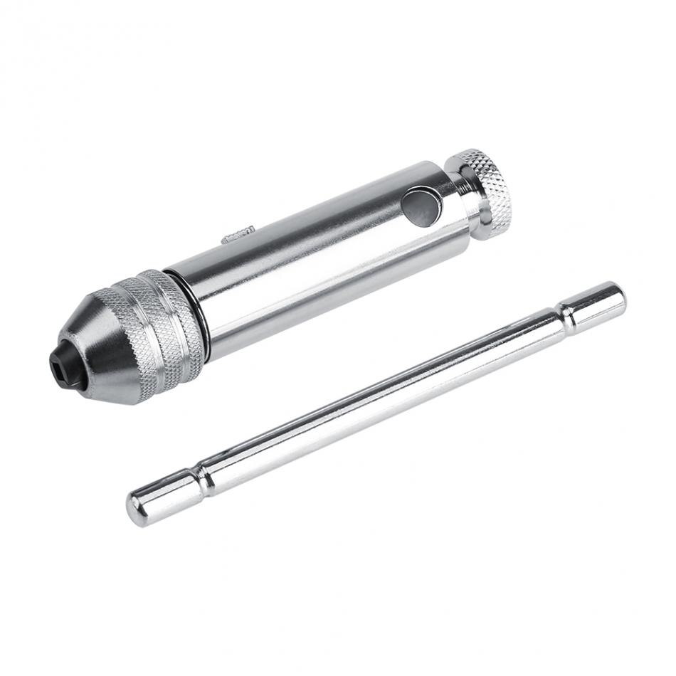Verstelbare T-Handvat Ratchet Tap Wrench M3-M8 M5-M12 Machine Schroefdraad Tap Machinist Tool Voor Tap & Die Set