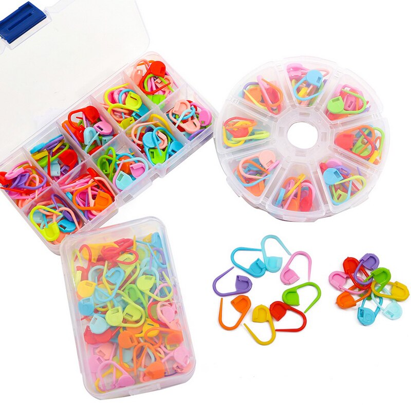 100/50 Pcs Locking Stitch Markers Kleurrijke Plastic Haakt Breien Locking Markers Haak Naald Clip Haak Tool