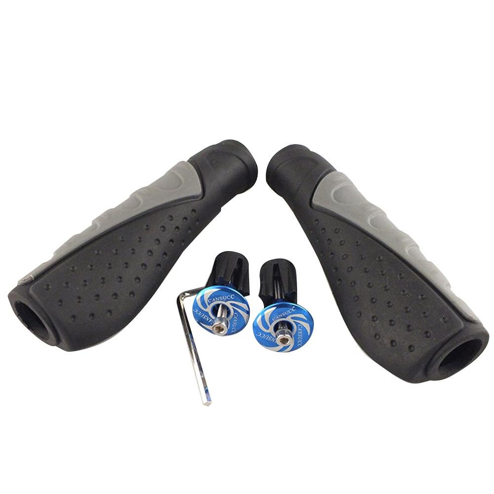 1 paar Mountainbike Reiten Fahrrad Ergonomische Griff Radfahren Grip Anti-rutsch Rennrad Fahrrad Griffe Lenker Weiche Gummi Abdeckung