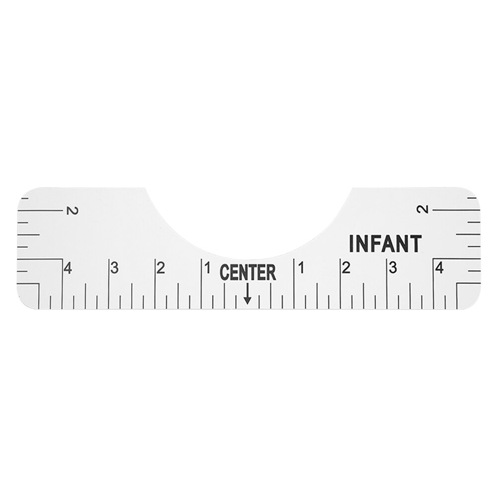 4PCS T Shirt Guide Ruler with Size Chart Sewing Centering Alignment Drawing Template Craft Tool Set Sewing Accessory: 10X 2.5inch