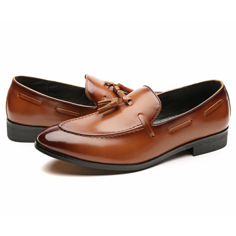 Männer Formale Schuhe Leder Kleid Schuhe Herren Frühling &Ampere; Herbst Geschäft Büro Hochzeit Schuhe Männlichen Schuhe