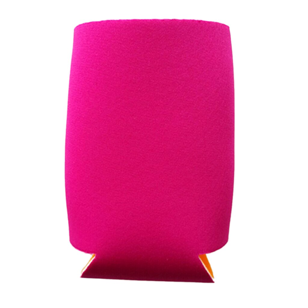 Neoprene Protection Insulation 330ml Beer Can Bottle Cooler Sleeve Holder: Rosy