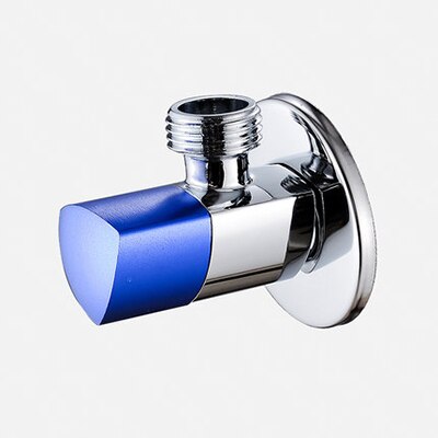 2 stuks Hoek Kleppen SUS304 rvs geborsteld afwerking vulventiel Badkamer Accessoires Hoek Valve voor Toilet Wastafel JF-870L: Triangle  B