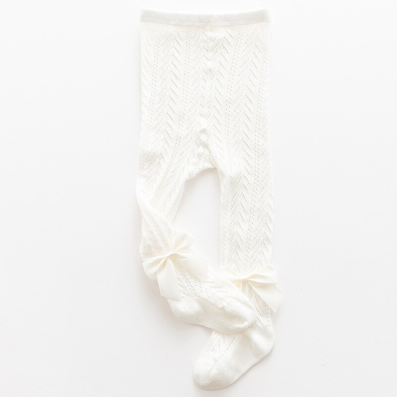 Body en dentelle pour bébé fille de 0 à 24 mois, avec nœud, collants blancs, bas, vêtements pour -né, printemps et été: 2 / M(12-24M)
