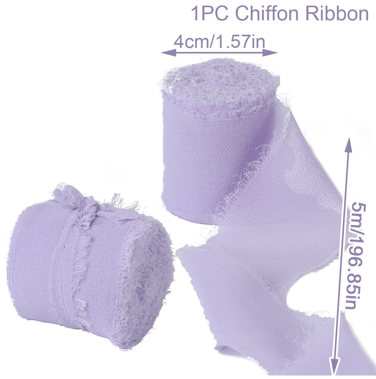DIY randen chiffon zijdeachtige linten bruiloft uitnodiging boeket stof 4cmx5m kerstversiering cadeauverpakking: Goud