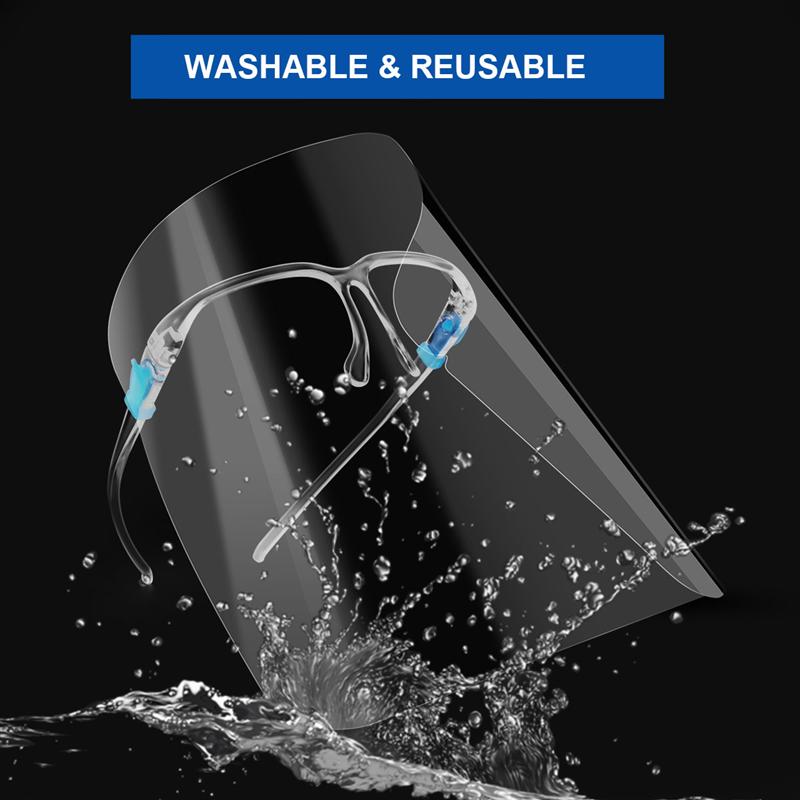 2 stuks keuken anti-olie masker transparant olie voorkomend masker anti-condens masker keuken masker voor thuis restaurant masker keuken accessoires