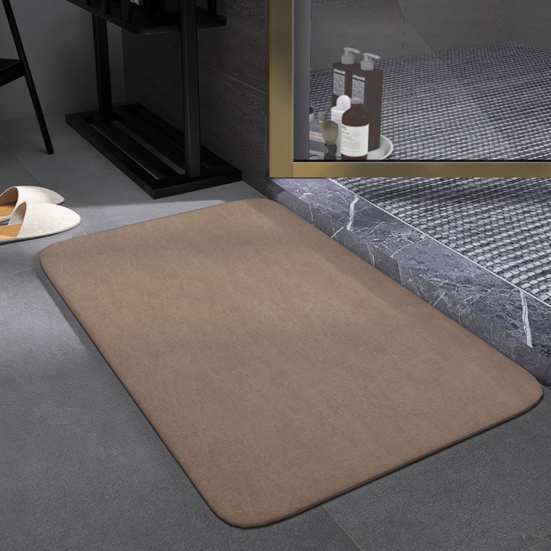 Hoogwaardige Badkamermatten Absorberend Sneldrogend Antislip Vloerkleed Badmat Tapijt Antislip Doucheruimte Vloerpad: Dark Gray / 400MMx600MM