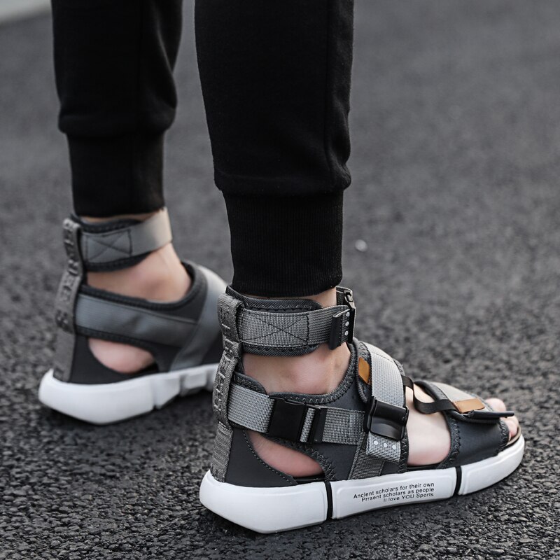 Sommer Männer Sandalen Gladiator Strand Schuhe Männlichen mischen farbe Hausschuhe Sport Wasser kippen-Flops Sandalia Masculina Zapatos De hombre