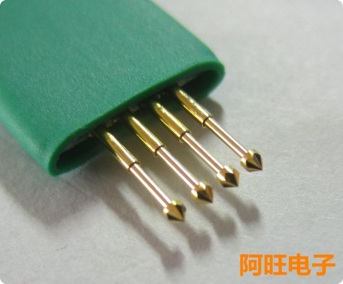 1.27-4P STC Burn Needle Test Needle Writing Program Probe 4 Pin Spring Needle 1.27mm 4P