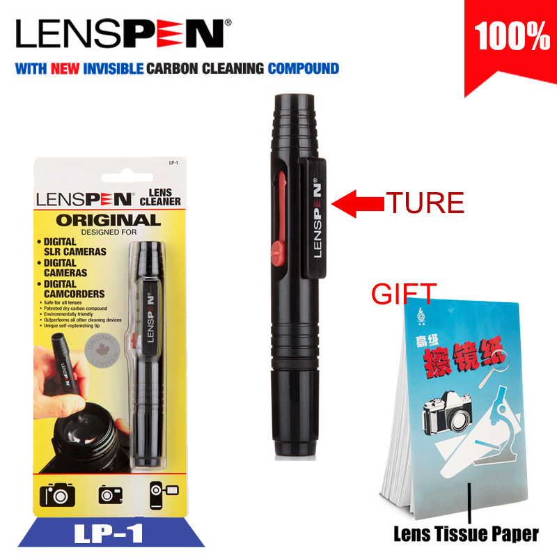 Original Authentic Lenspen LP-1 Filter Dust Camera Cleaning Suit Lens for Canon Nikon GoPro Camera Pen DSLR SLR DV