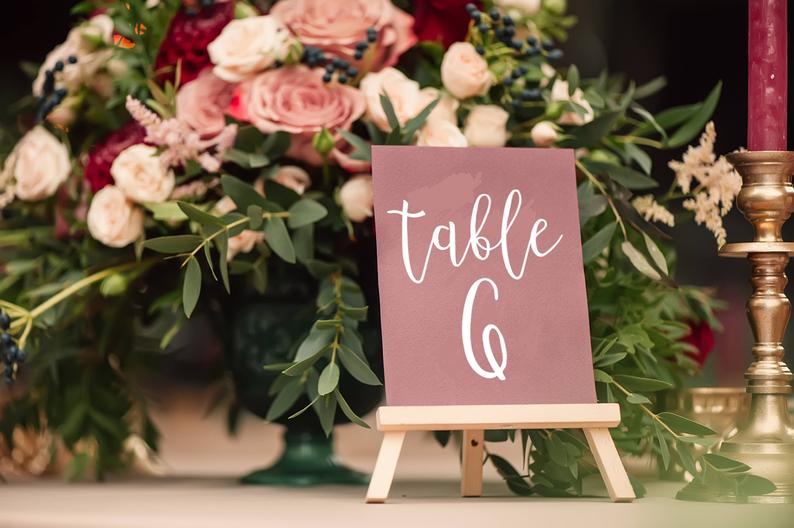 Calcomanía con números para mesa de boda, calcomanías de vinilo para boda, decoración de recepción, pegatinas con números de mesa, números para asientos