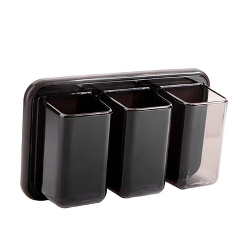 Étagères de cuisine murales, étagère de rangement pour débris de colle, salle de bain, toilettes, cosmétiques en plastique, étagère de finition  wx7201558: C