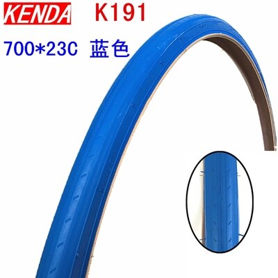 Origi Kenda Road Fiets Banden 700 * 23c Fixed Gear Flying Bike Tyre K191 110PSI Bike Tire Fietsen accessoires: Bourgondië