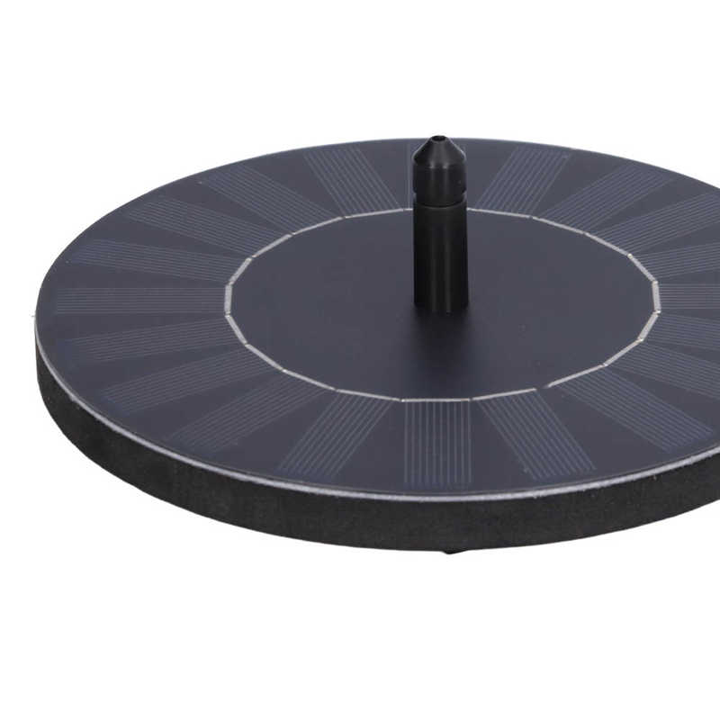 Solar Fountain Pumps Built in Battery Landscape Floating Pump for Aquariums for Gardens