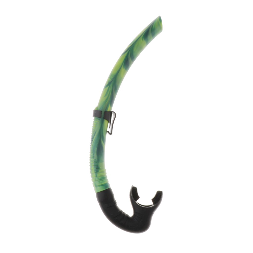 Boquilla de tubo de buceo de silicona, boquilla de tubo de respiración de esnórquel para natación