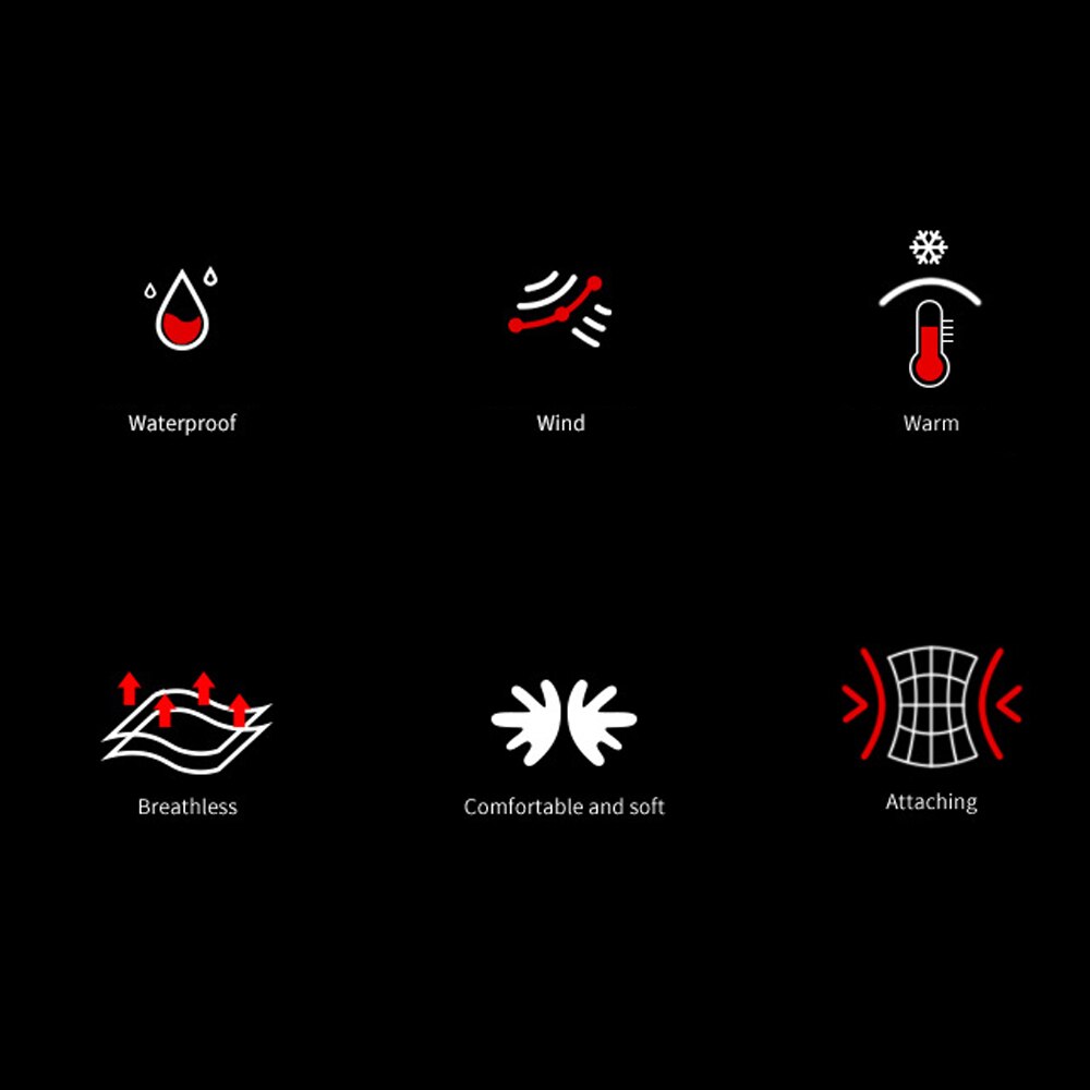 L.Mirror 1 Uds. Gorro de invierno para esquiar resistente al viento y al agua al aire libre, gorro de terciopelo para esquiar y esquiar, accesorios para esquiar al aire libre