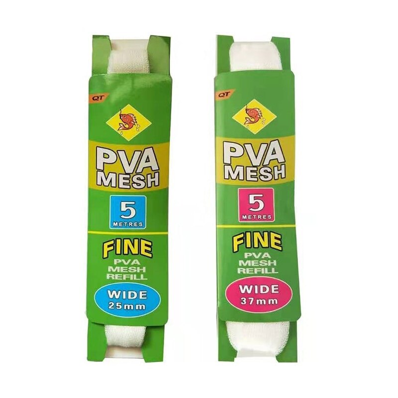 Filet avec mailles étroites,réseau soluble en PVA, recharge pour stocker et protéger les appâts de pêche, directe, 5 m,