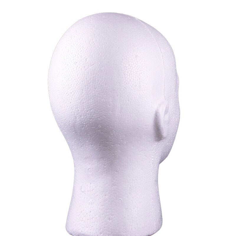 Mannelijke piepschuim mannequin mannequin hoofd model hoed bril display schuim mannequin hoofd model hoed pruik display standaard rek #49625