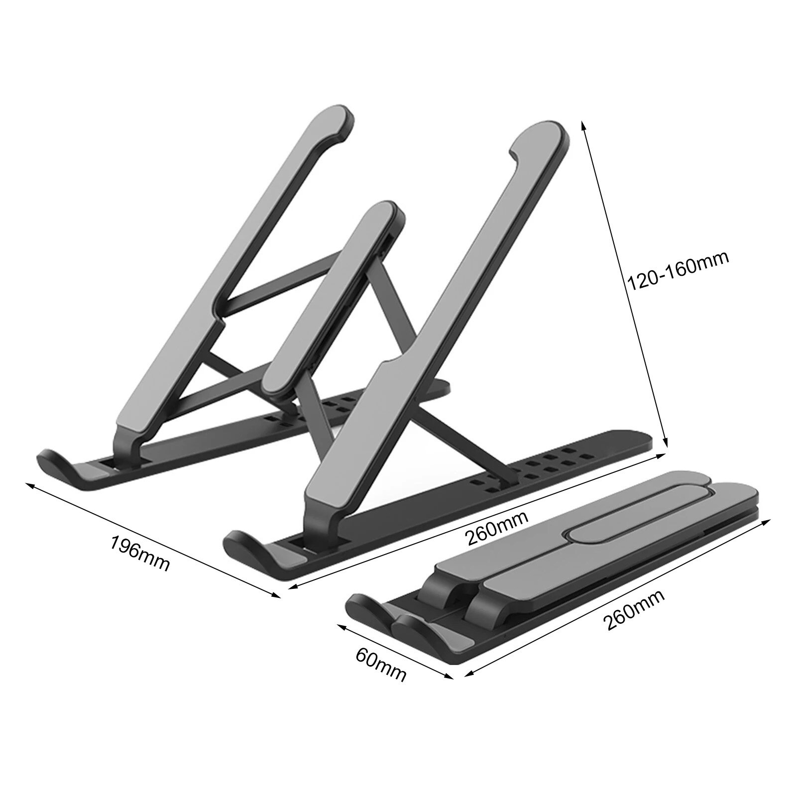 Laptop Stand Portable Tablet Holder Folding Laptop Mount Riser Portable Computer Laptop Mount